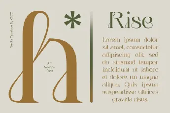 Nerilla font