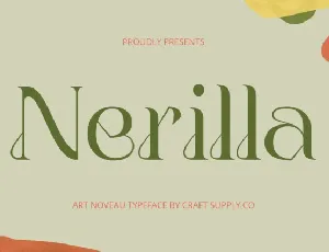 Nerilla font