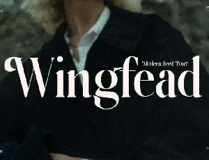 Wingfead font