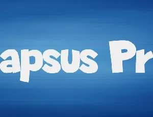 Lapsus Pro font