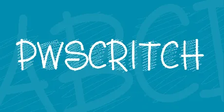 PWScritch font