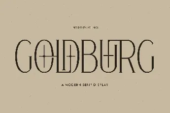 Goldburg font