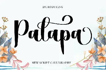 Palapa font