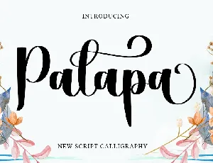 Palapa font