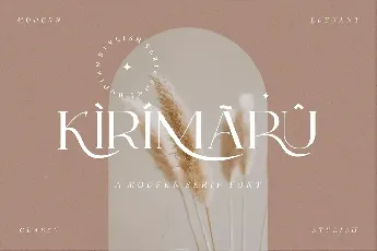 Kirimaru font