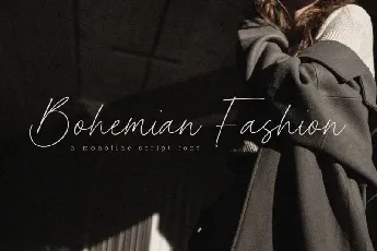 Bohemian FashionÂ  font