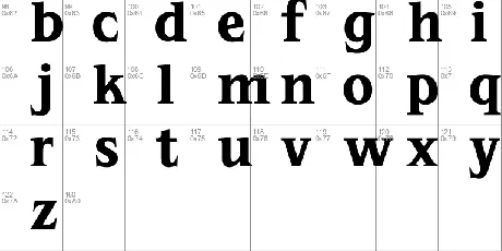 Speltale font