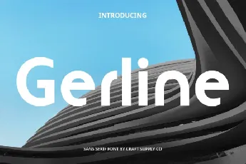 Gerline font