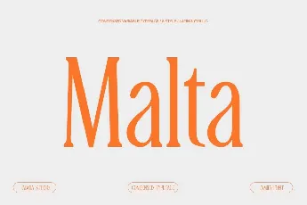 TBJ Malta Mini Edition font