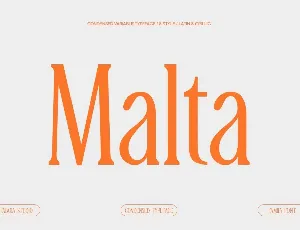 TBJ Malta Mini Edition font