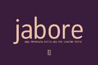 Jabore font