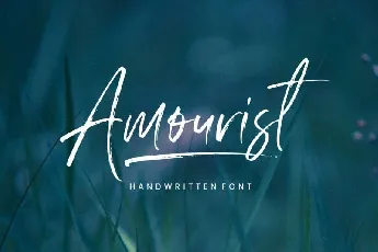 Amourist Handwritten font