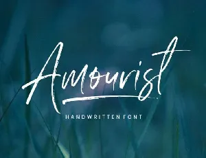 Amourist Handwritten font