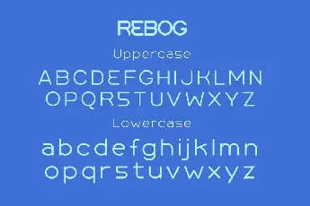 REBOG font