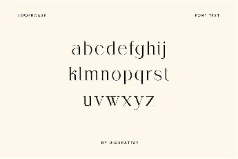 Glycerints font