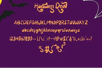 Halloween Devil font