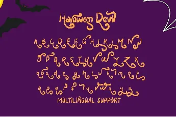 Halloween Devil font