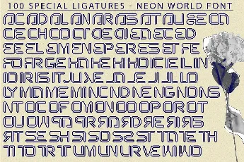 Neon World font