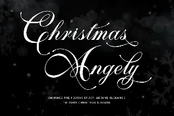 Christmas Angely font