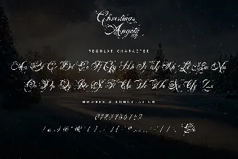 Christmas Angely font