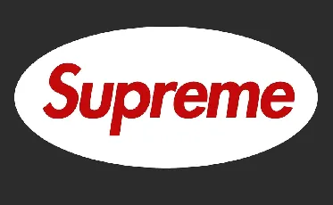 Supreme font