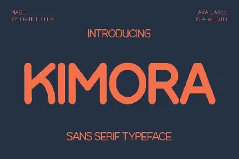 KIMORA font