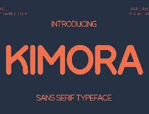 KIMORA font