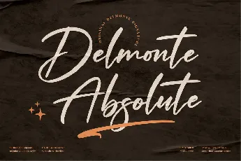 Delmonte Absolute font