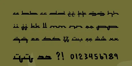 Mukadimah font