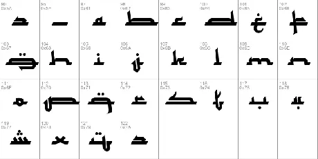 Mukadimah font