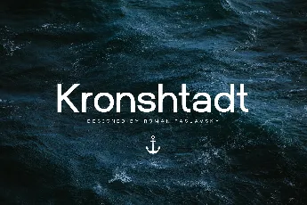 Kronshtadt font