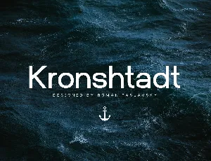 Kronshtadt font