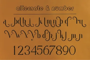 Moondana font