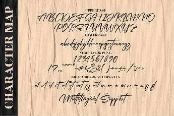 Andalusia Signature font