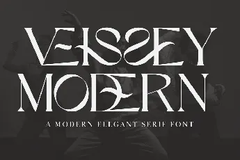 VEISSEY MODERN DEMO font