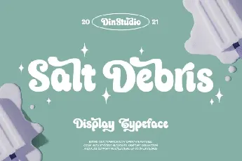 Salt Debris font