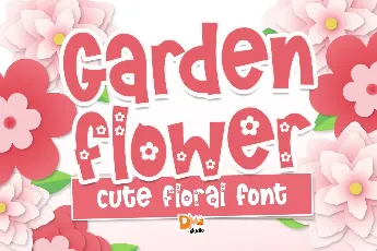 Garden Flower font