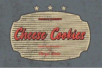 Cheese Cookies font