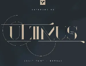 Ultimus font