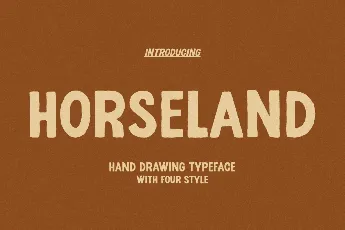 Wtf Horseland font