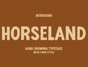 Wtf Horseland font