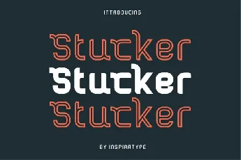 Stucker Display font