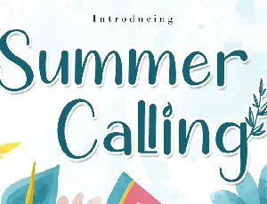 Summer Calling font