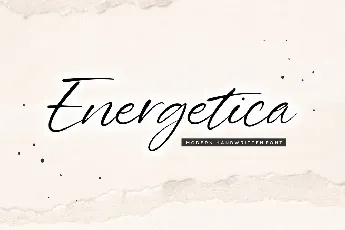 Energetica font