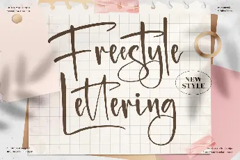 Freestyle Lettering font