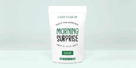 Gladsome Morning font