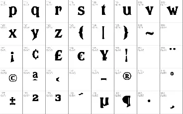 Brasspounder font