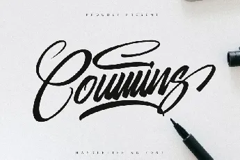 Coumins font