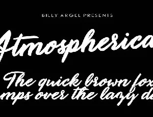 Atmospherica font