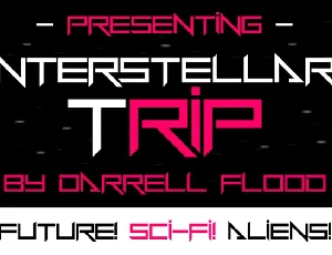 Interstellar Trip font